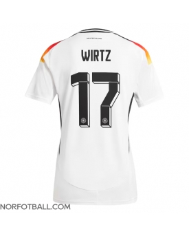 Billige Fotballdrakt Tyskland Florian Wirtz #17 Replika Hjemmedrakt Dame EM 2024 Kortermet